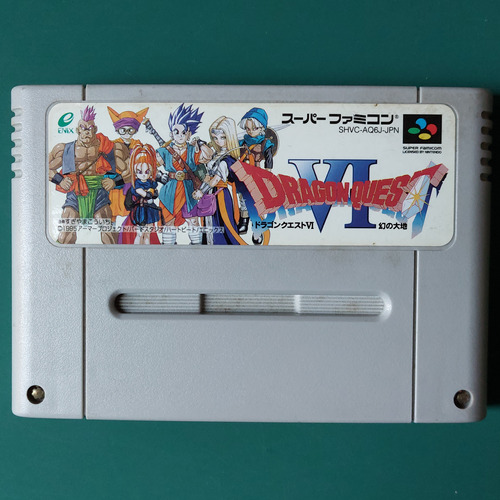 Dragon Quest Vi (super Famicom Original Japonés)