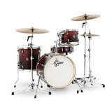 Bateria 4 Pzs Satin Walnut Gretsch Catalina Club Ct1j484saf