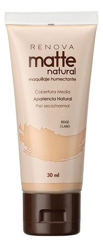 Base De Maquillaje Renova Tono Beige Claro - 30ml