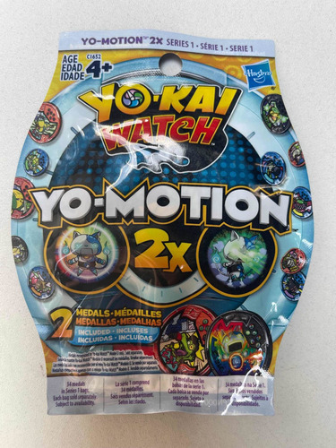 Sobre Yo-kai Watch Yo Motion 2x Nuevo Valor X Unidad Juguete