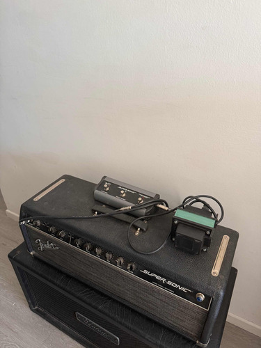 Cabezal Fender Supersonic 60w - Foot - Caja 2x12 Eminence