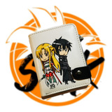 Billetera De Cuero Anime Sword Art Online Y Asuna Kirito