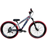 Bicicleta Vikingx Tuff 25 Grauwheeling Single Prata/vermelho