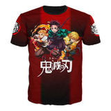 Camisetas Demon Slayer Anime Nuevos Diseños