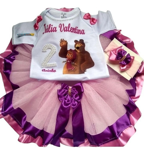 Body Personalizado Marcha E O Urso 