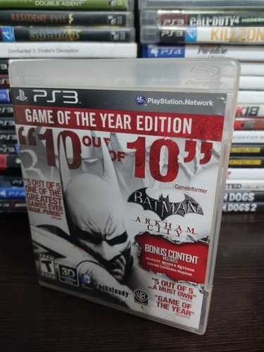 Batman Arkham City Game Of The Year Ps3 Fisico Usado