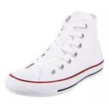 Zapatillas Converse All Star  Bota Clasica Blanca (156999)