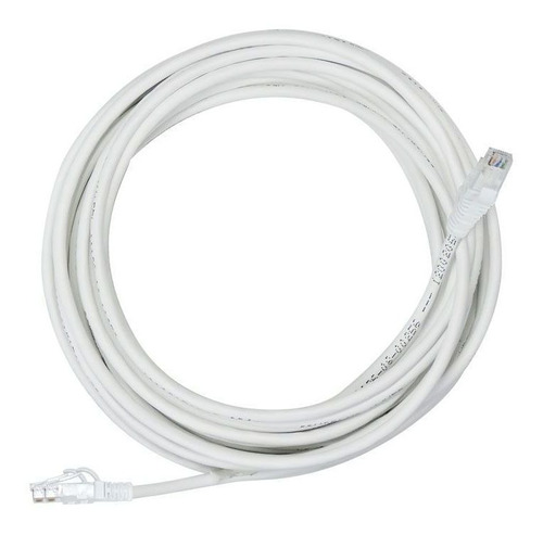 10 Metros Cabo Lan Crimpado Sohoplus Furukawa Cat5e Branco