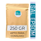 Sulfato De Magnesio Usp O Sal Epsom Comestible 250 Gr