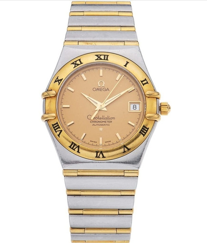 Reloj Omega Constellation En Acero Y Oro Amarillo De 18k 