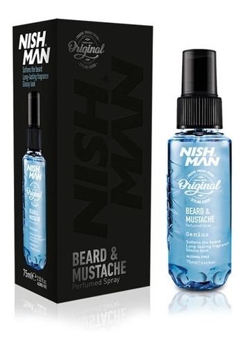 Nishman - Perfume Spray Para Barba Genius 75 Ml