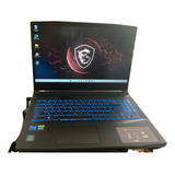 Laptop  Msi Pulse Gl66 Negra 