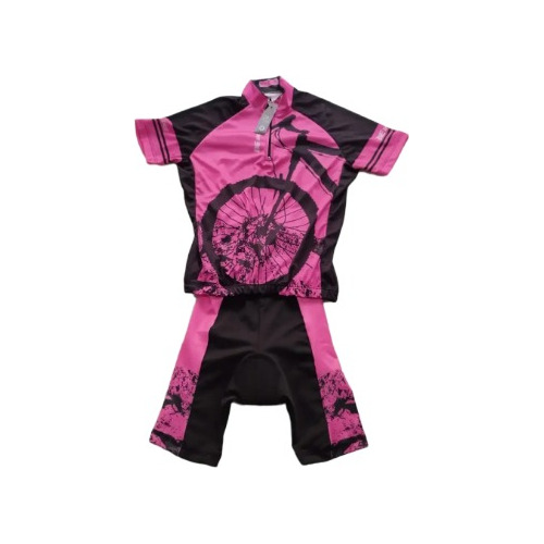 Kit Ciclista Infantil Be Fast Camisa Bermuda Conjunto Bike