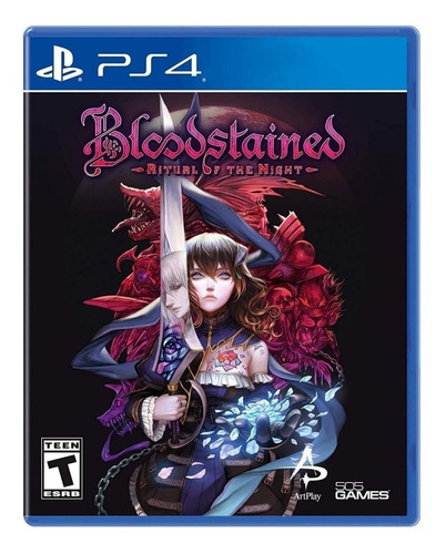 Jogo Bloodstained Ritual Of The Night Ps4 Físico Lacrado