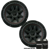 Kicker Cvr10 Compvr 10-pulgadas (250 Mm) Subwoofer, 4-ohm Dv