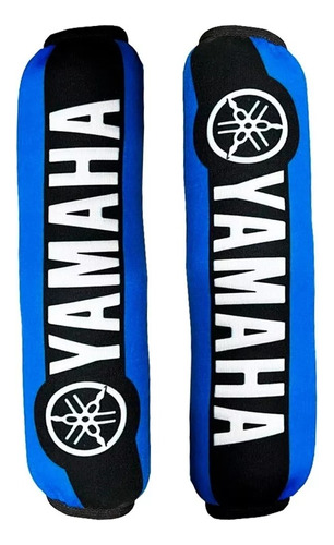 Funda Cubre Amortiguadores Neoprene Yamaha Azul Fas