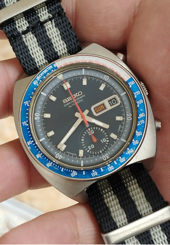 Reloj Seiko Pogue 6139-6002 Cronografo Automático 