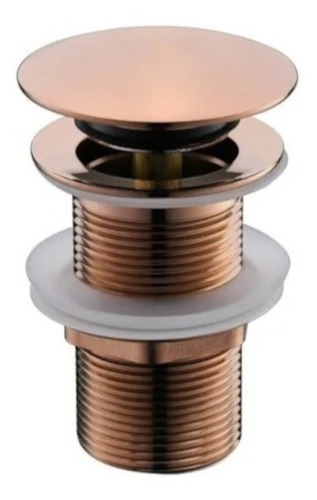 Válvula Inteligente Click Up Rose Gold De 100% Metal Inox 