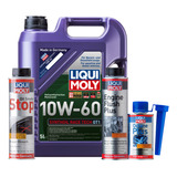 Kit 10w60 Speed Tec Oil Smoke Stop Liqui Moly + Regalo