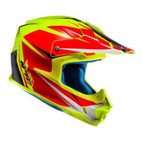 Casco Hjc Cross Fx Fibra Axxis Mc3 Super Liviano Motoscba