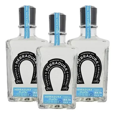 Pack De 3 Tequila Herradura Plata 700 Ml | Envío gratis