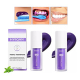 Creme Dental Corre 30ml 2p De Branqueador De Dentes Roxo