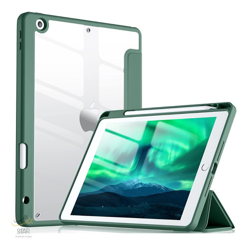 Case Magnética Slot P/ Caneta Para iPad 8 10.2 (a2270 A2428)