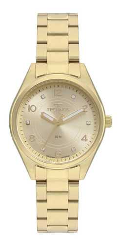 Relógio Feminino Technos Fashion Elegance Dourado 2036mnp/4x