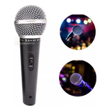 Microfone Dinâmico Reprodução De Voz Profissional Potente