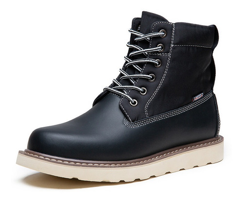 Botas Hombre Vintage Moda Piel Tallas Grandes Marrones