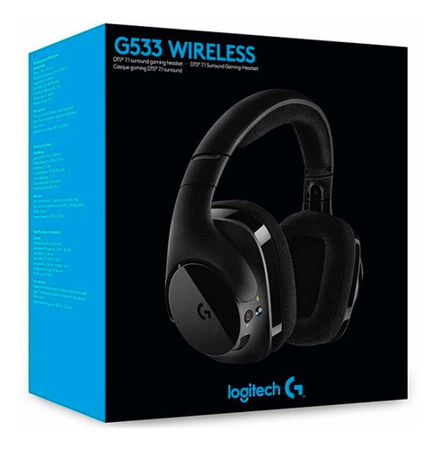 Auricular Wireless Logitech G533 Gamer 