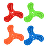 Kit X4 Boomerang De Goma Para Perros: Juguete Resistente Y D