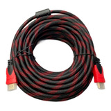 Cable Hdmi 10 Metros Hd 1080p Tv Lcd Led Xbox Laptop Pc