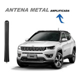 Haste Antena Teto Curta Jeep Compass Em Metal Mod Original