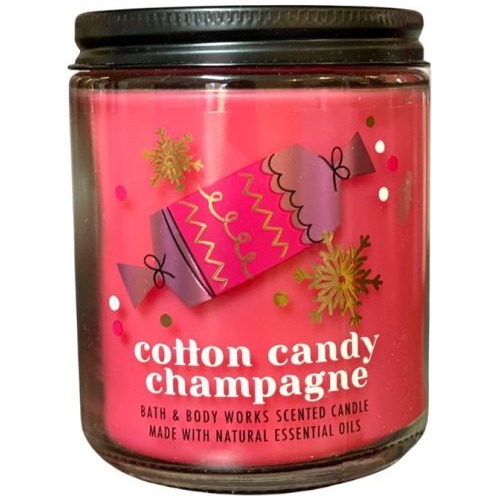Vela Aromatica Bath Body Works Cotton Candy Champagne 198g