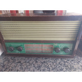 Radio Caixa De Madeira Antigo