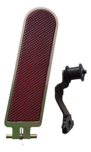 Pedal Billet Acelerador Vocho 70-03 Aluminio Rojo