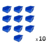 Pack 10 Bins 2 Gaveta Estanterias Gavetero Racks