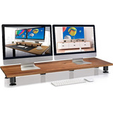 Nordik Elevador Grande Monitor Doble Para 2 Monitores Elevad