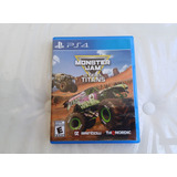 Jogo Monster Jam Steel Titans Playstation 4, Ps4