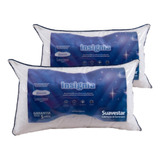 Almohada Insignia Suavestar 70x44 (con Núcleo) Pack De 2! 