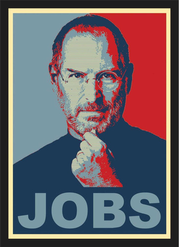 Quadro Decorativo Steve Jobs Apple Informática Gm 1