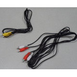 Cable Rca 3 Plug Macho A Macho Audio Y Video 190 Cm