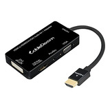 Cabledeconn Multiport 4 En 1 Hdmi A Hdmi Dvi 4k Vga Adaptado