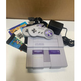 Super Nintendo Nes  2 Controles Originais  Impecável Nível Colecionador