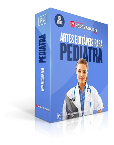 100 Artes Editáveis Para Redes Sociais De Pediatra Pediatria