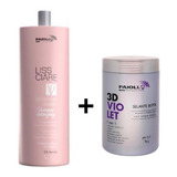 Btox Violeta 3d 7 Em 1 Paiolla + Shampoo Bambu Paiolla 1 L