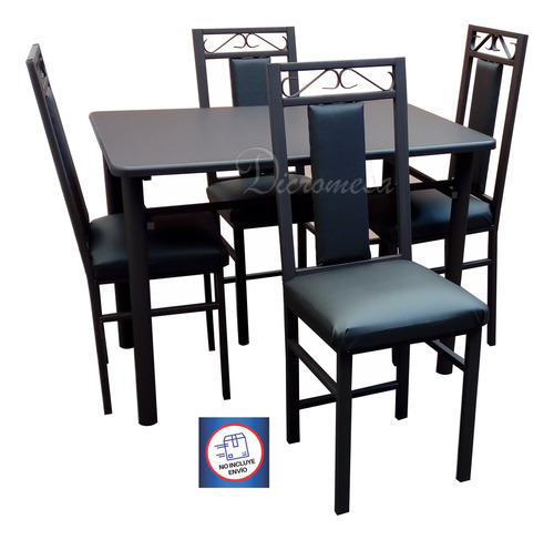 Antecomedor 4 Sillas Económico Mod Montreal