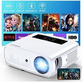 Proyector Groview Jq818c 15000lux, 1080p, Wifi, Bluetooth