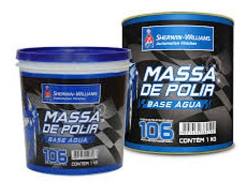 Sherwin Williams Pasta De Pulir 106 Al Agua Fina Autos 1kg 